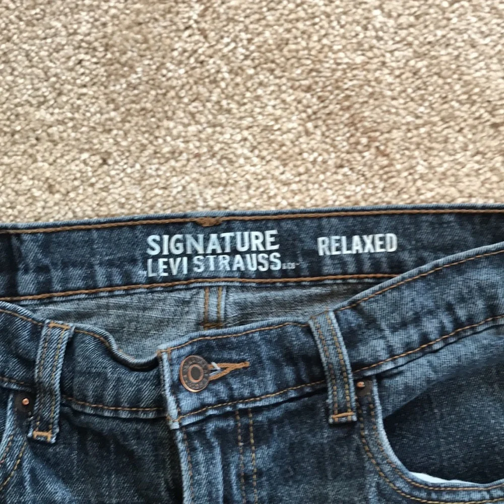 Levi Strauss Signature Relaxed Fit Denim Jeans